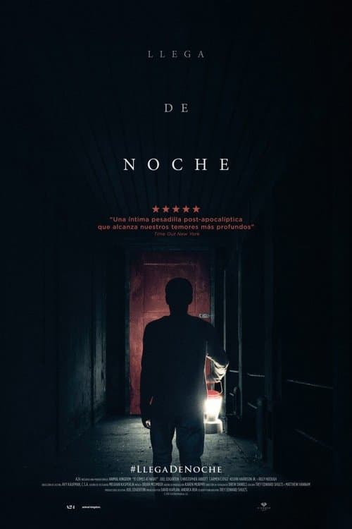 Póster de Llega de noche