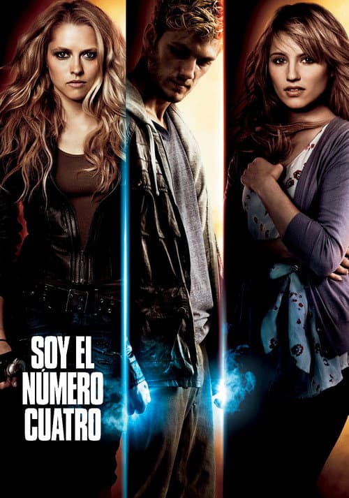 Póster de Soy el número cuatro