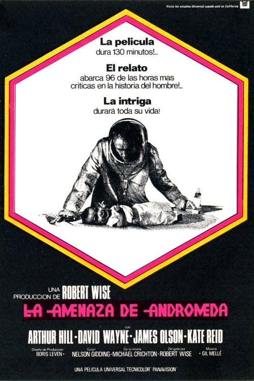 Póster de La amenaza de Andrómeda
