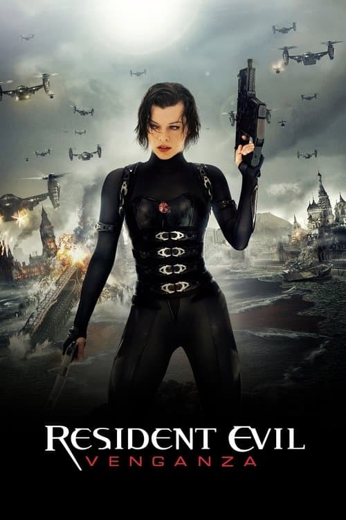 Póster de Resident Evil V. Venganza