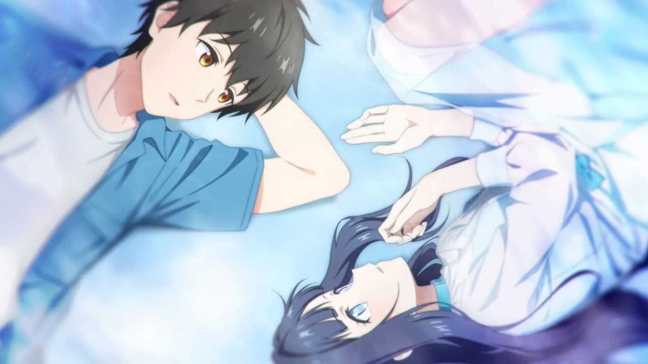 Escena de fondo para la serie Toumei na Yoru ni Kakeru Kimi to, Me ni Mienai Koi wo Shita.