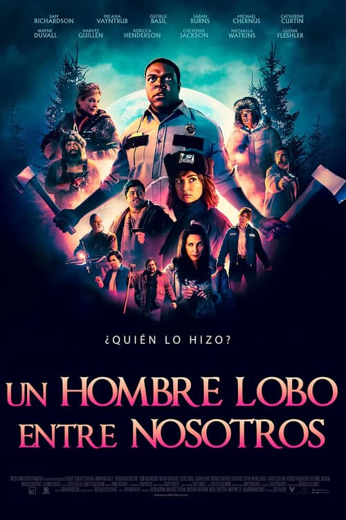 Póster de Un hombre lobo entre nosotros