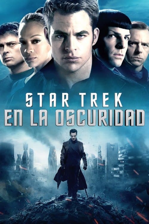 Póster de Star Trek II. En la oscuridad