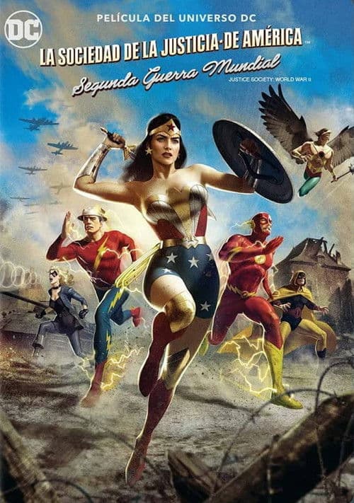 Póster de La Sociedad De La Justicia De América, II Guerra Mundial