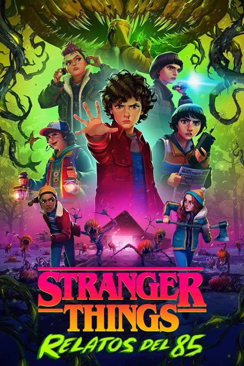 Póster de Stranger Things: Relatos del 85